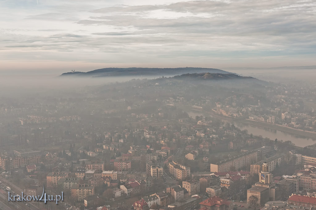 Panorama krakowskiego dymu